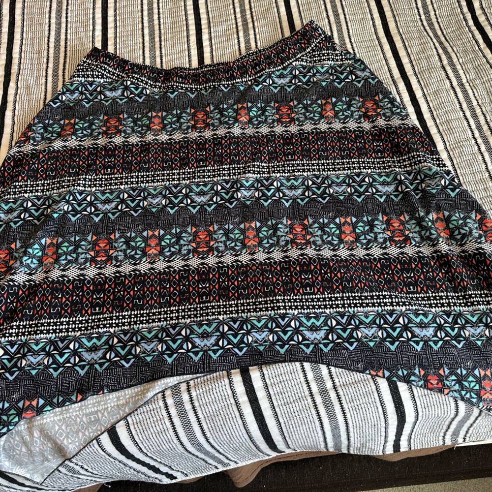 Tribal Patterned Skirt